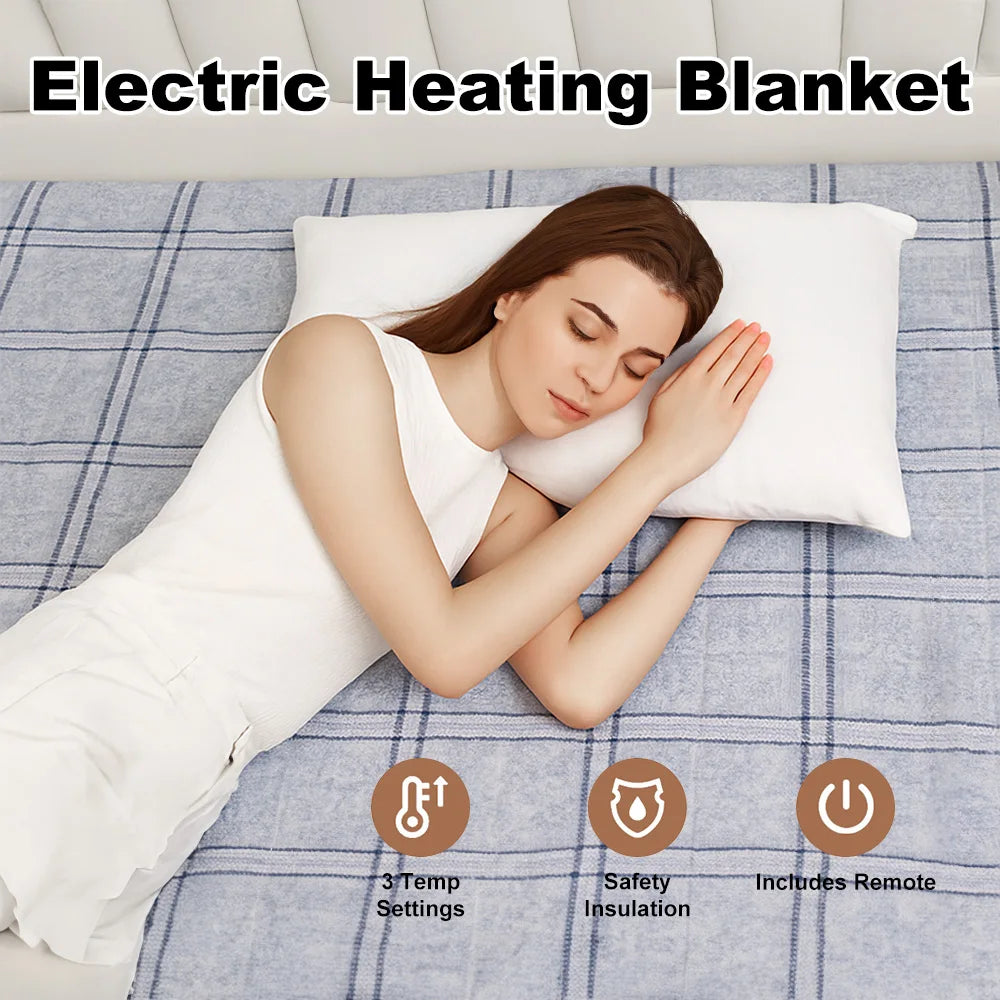Premium Heated Throw Blanket