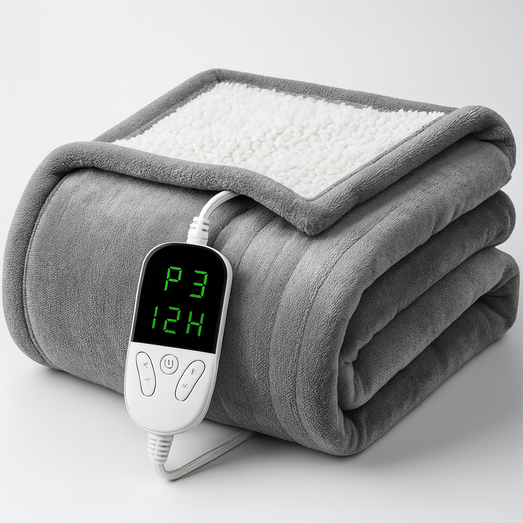 Premium Heated Throw Blanket