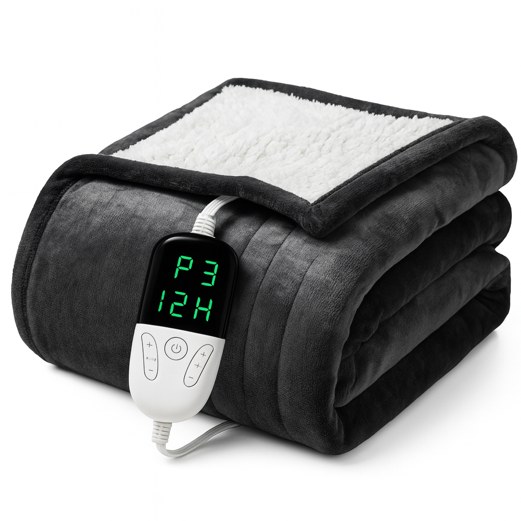Premium Heated Throw Blanket