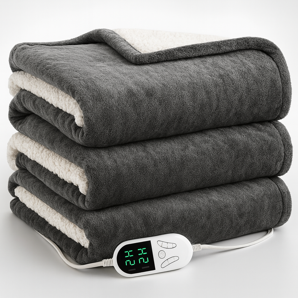 Premium Heated Throw Blanket