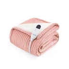 LuxuryPlush® Heated Throw Blanket - Bridal Rose