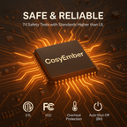 LuxuryPlush® Heated Throw Blanket - Bridal Rose