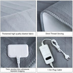Premium heated blanket and heated throw blanket for cosy home comfort