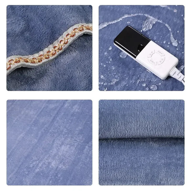 Premium heated blanket and heated throw blanket for cosy home comfort