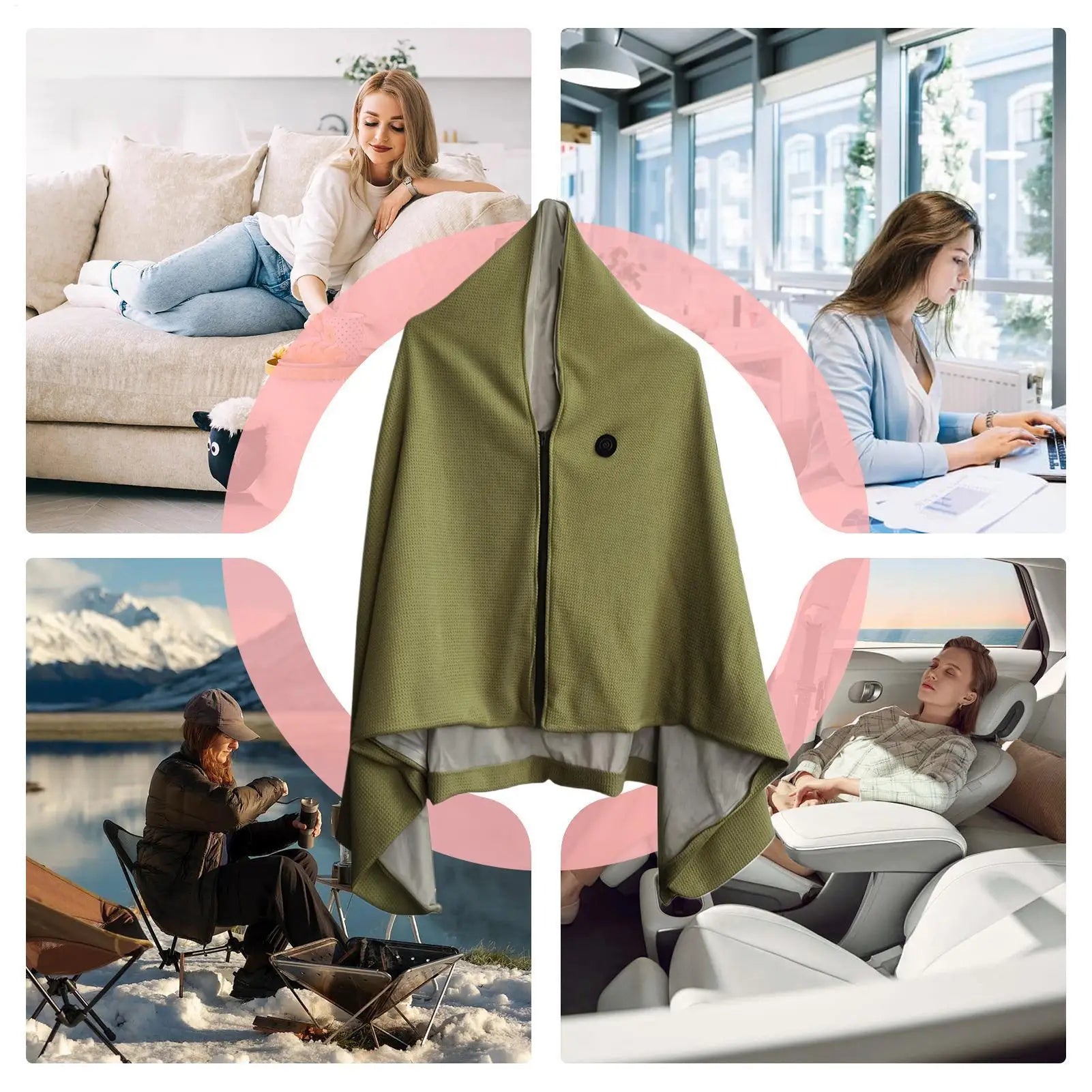 Premium Heated Throw Blanket-Jacket