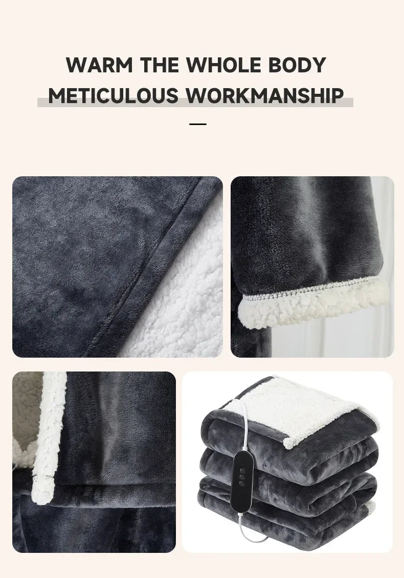 Premium Heated Throw Blanket