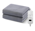 Premium heated blanket and heated throw blanket