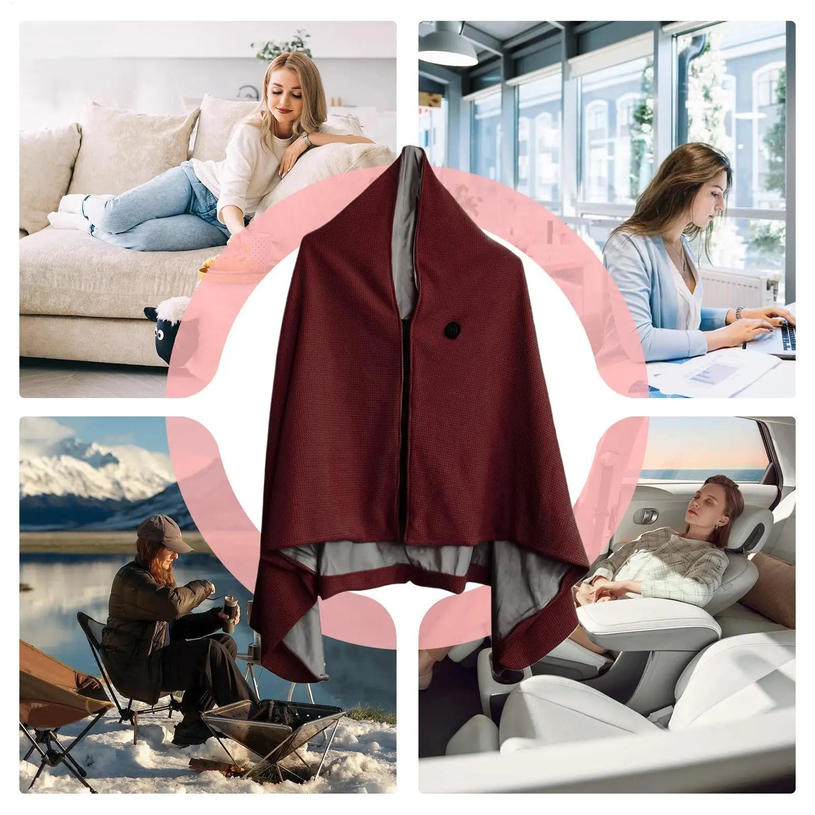 Premium Heated Throw Blanket-Jacket