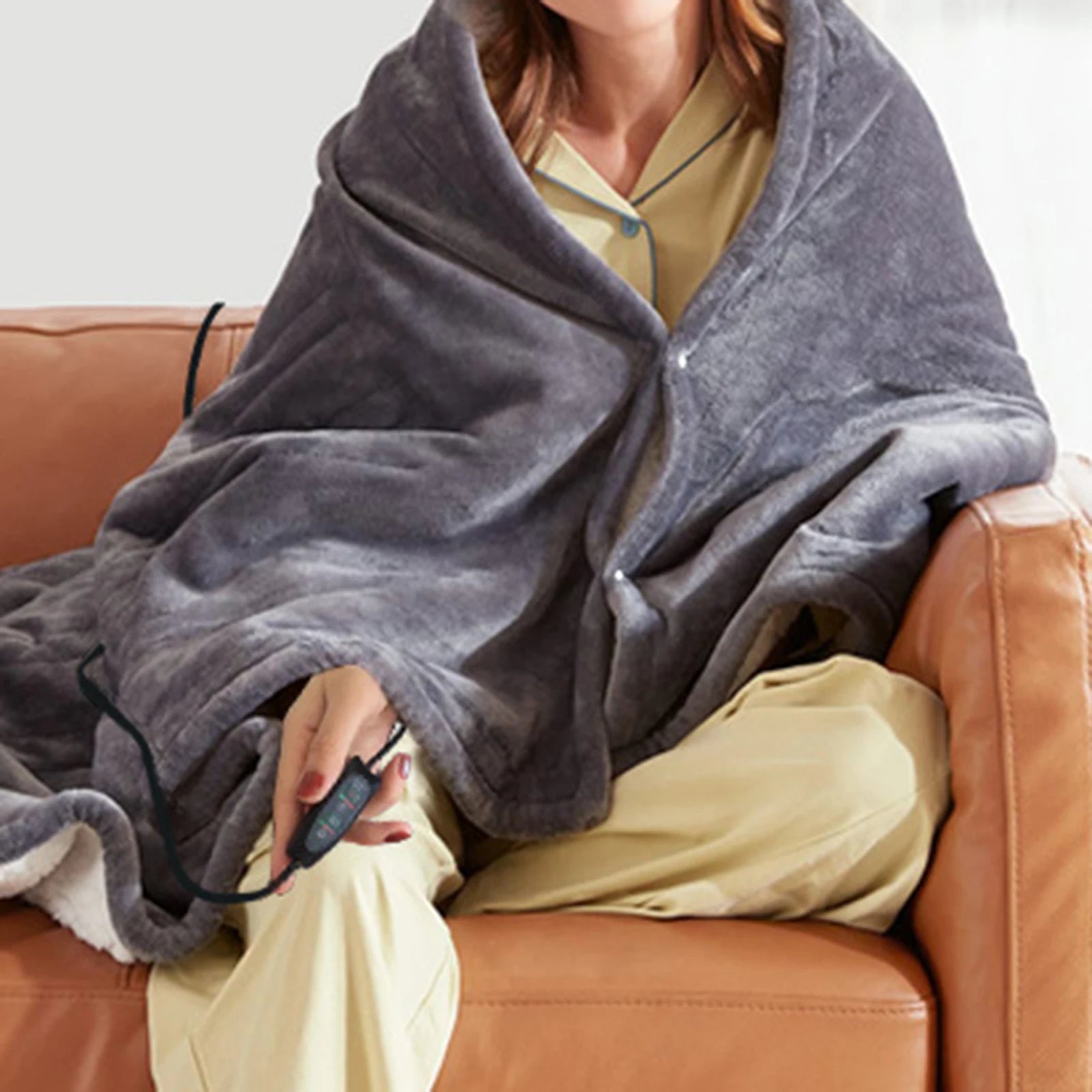 Premium Heated Throw Blanket
