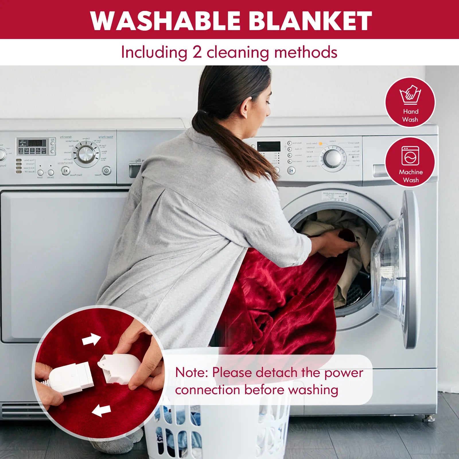 Premium Heated Throw Blanket