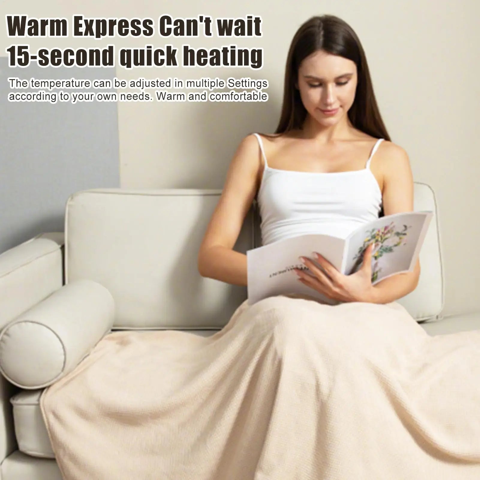 Premium Heated Throw Blanket-Jacket