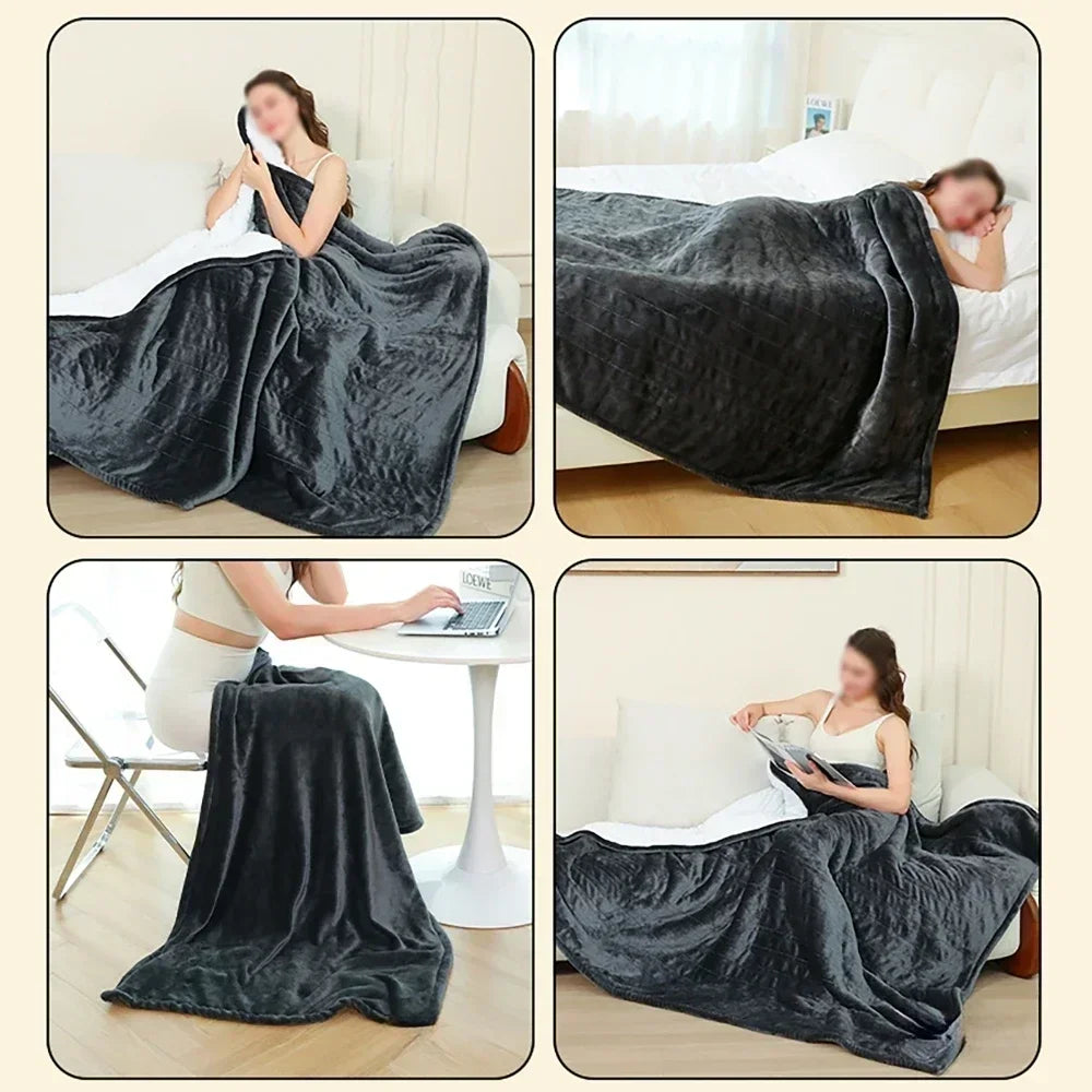 Premium Heated Throw Blanket