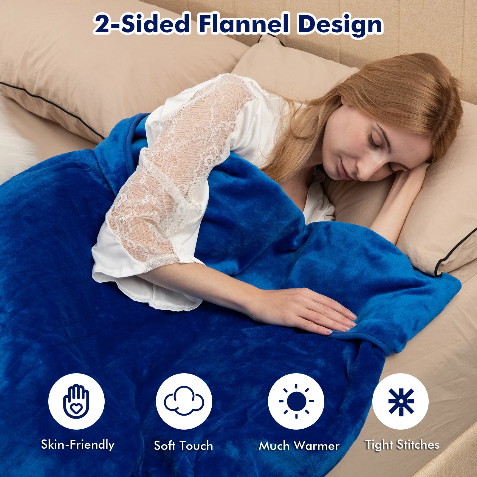 Premium Heated Throw Blanket