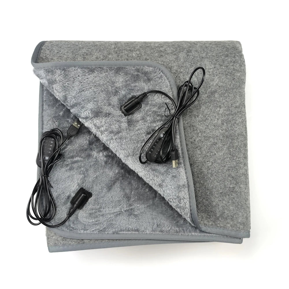 Premium heated blanket and heated throw blanket for cosy home comfort