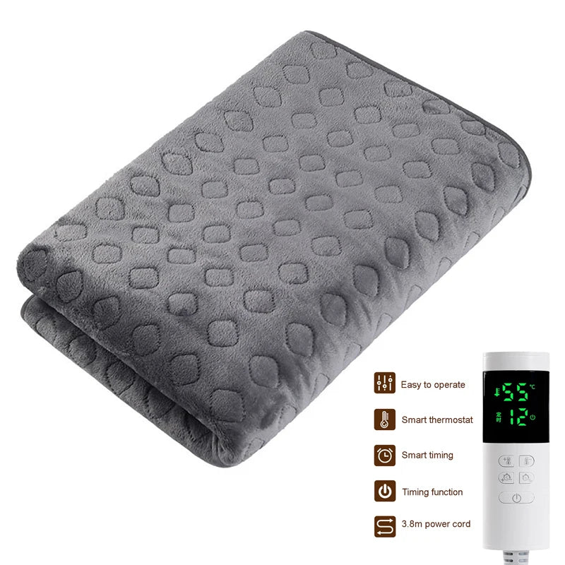 Premium heated blanket and heated throw blanket for cosy home comfort