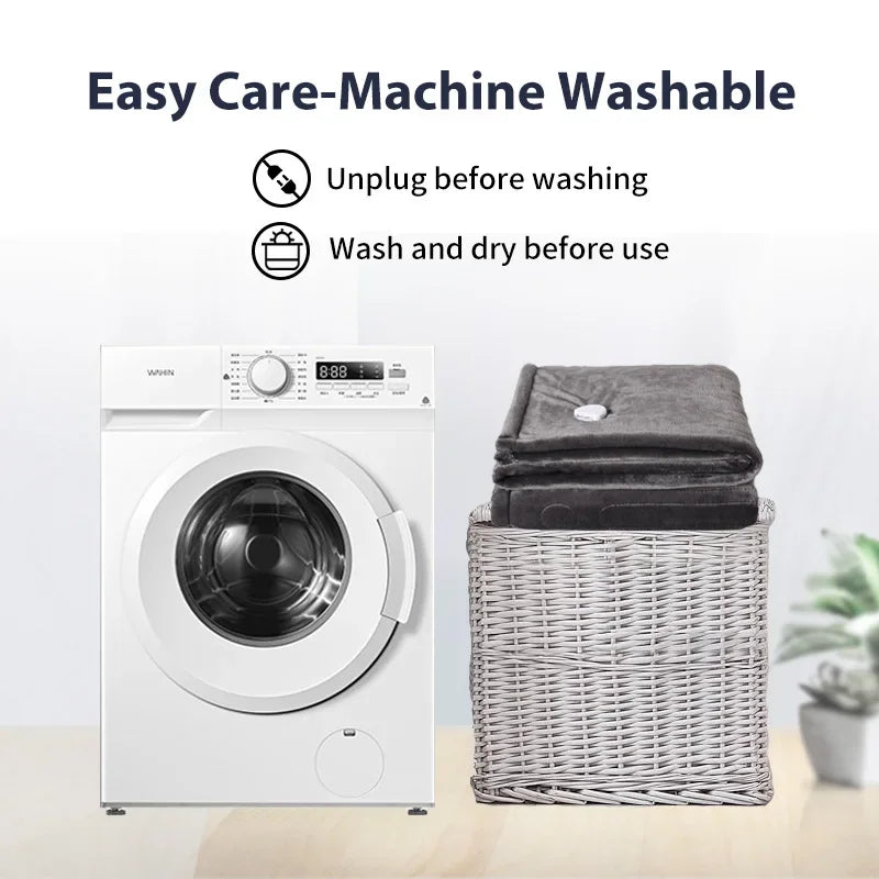 Premium Heated Throw Blanket