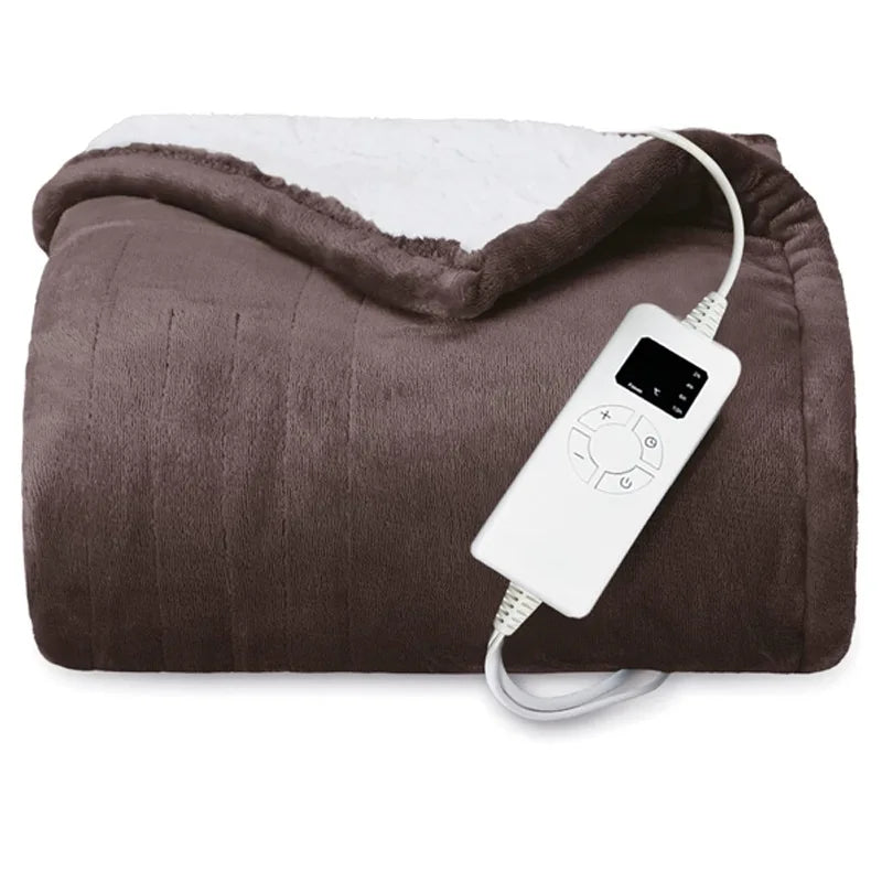 Premium heated blanket and heated throw blanket for cosy home comfort