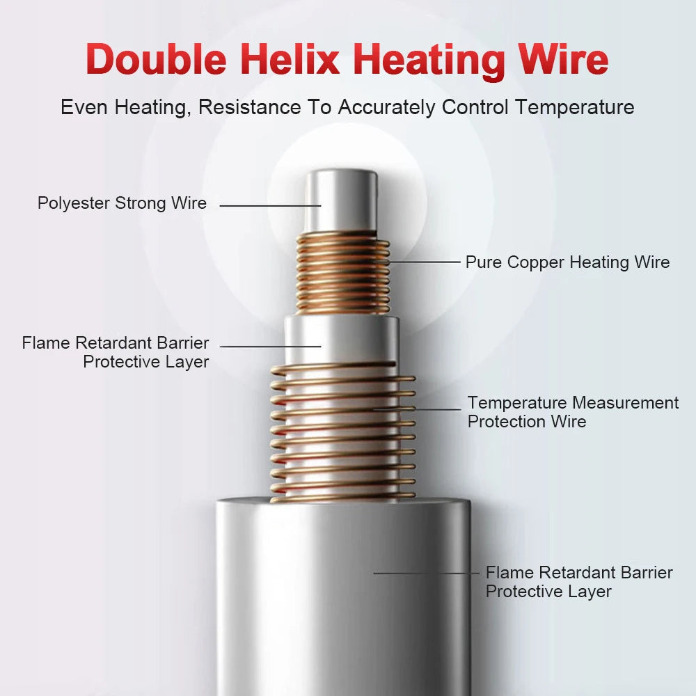 Premium Heated Throw Blanket