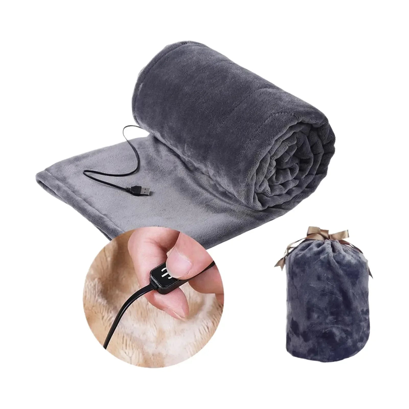 Premium Heated Throw Blanket