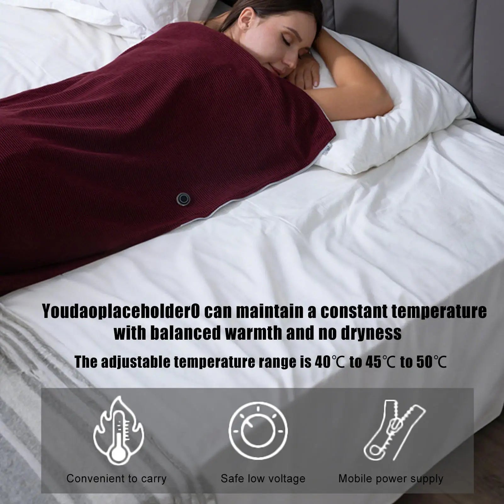 Premium Heated Throw Blanket-Jacket